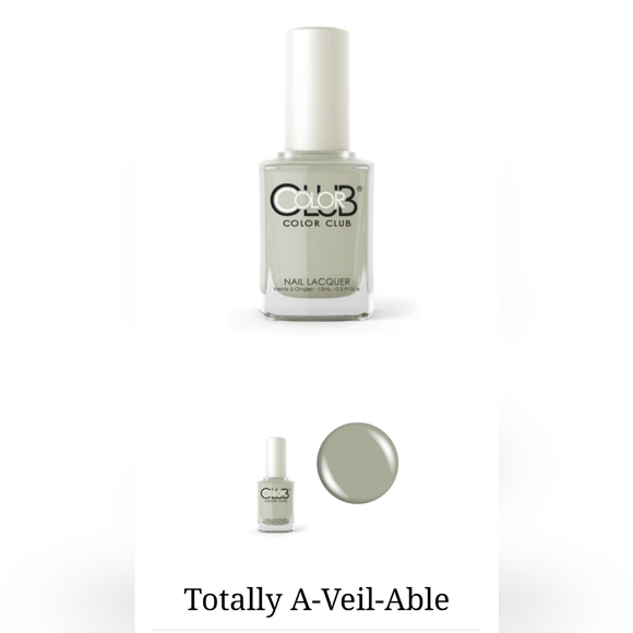 Color Club Nail Lacquer in Totally A-Veil-Able  NWT - Picture 2 of 6